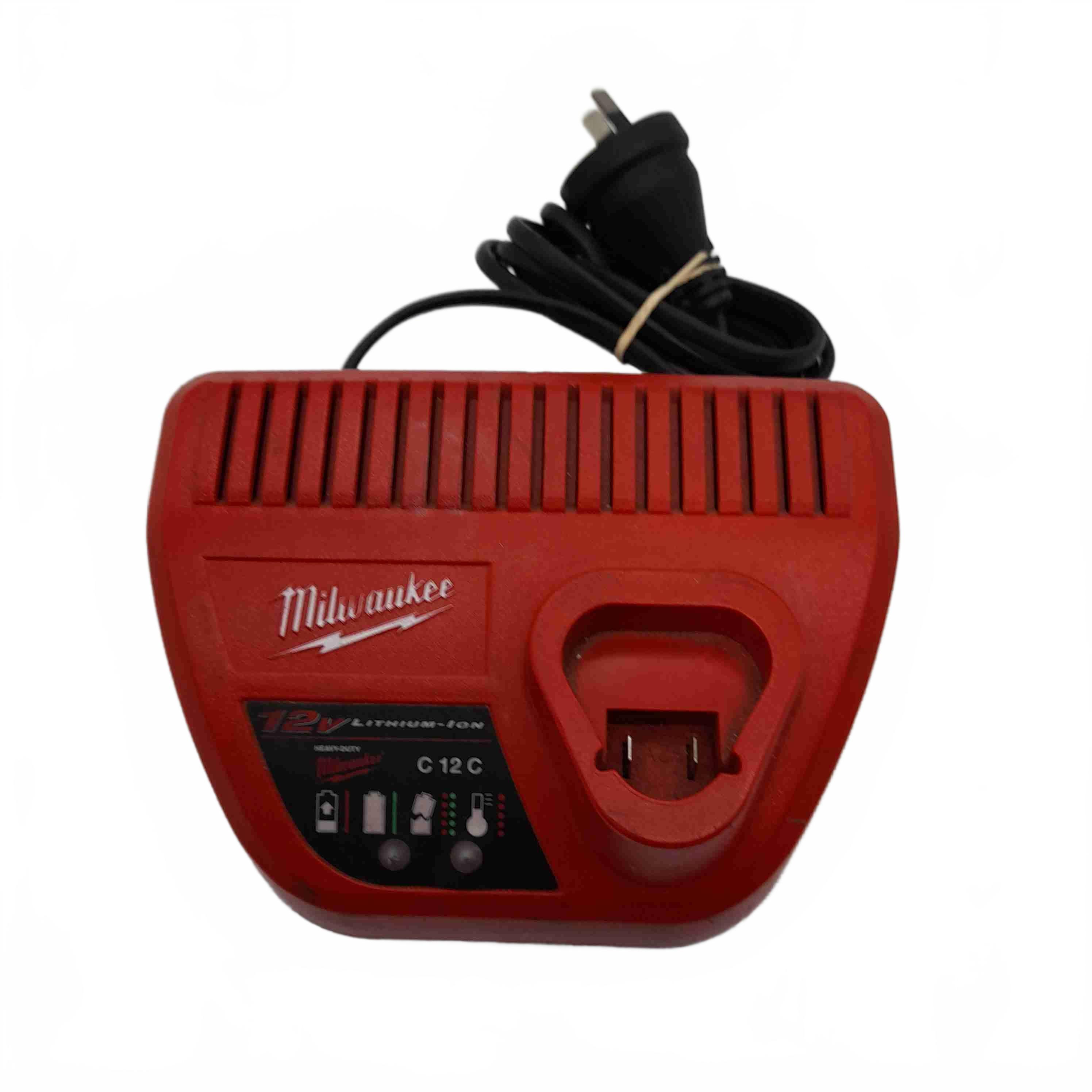Milwaukee Battery Charger C 12 C Red/Black (WR 1435477)