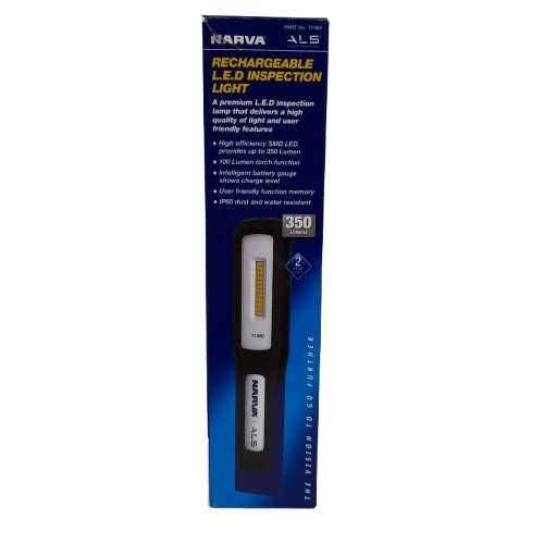 350 Lumen Rechargeable Straight Folding ALS LED Work Light (MR)