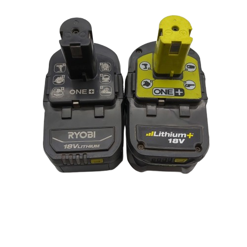 Ryobi 18V Li-Ion 5.0Ah Battery Twin Set RB18L50