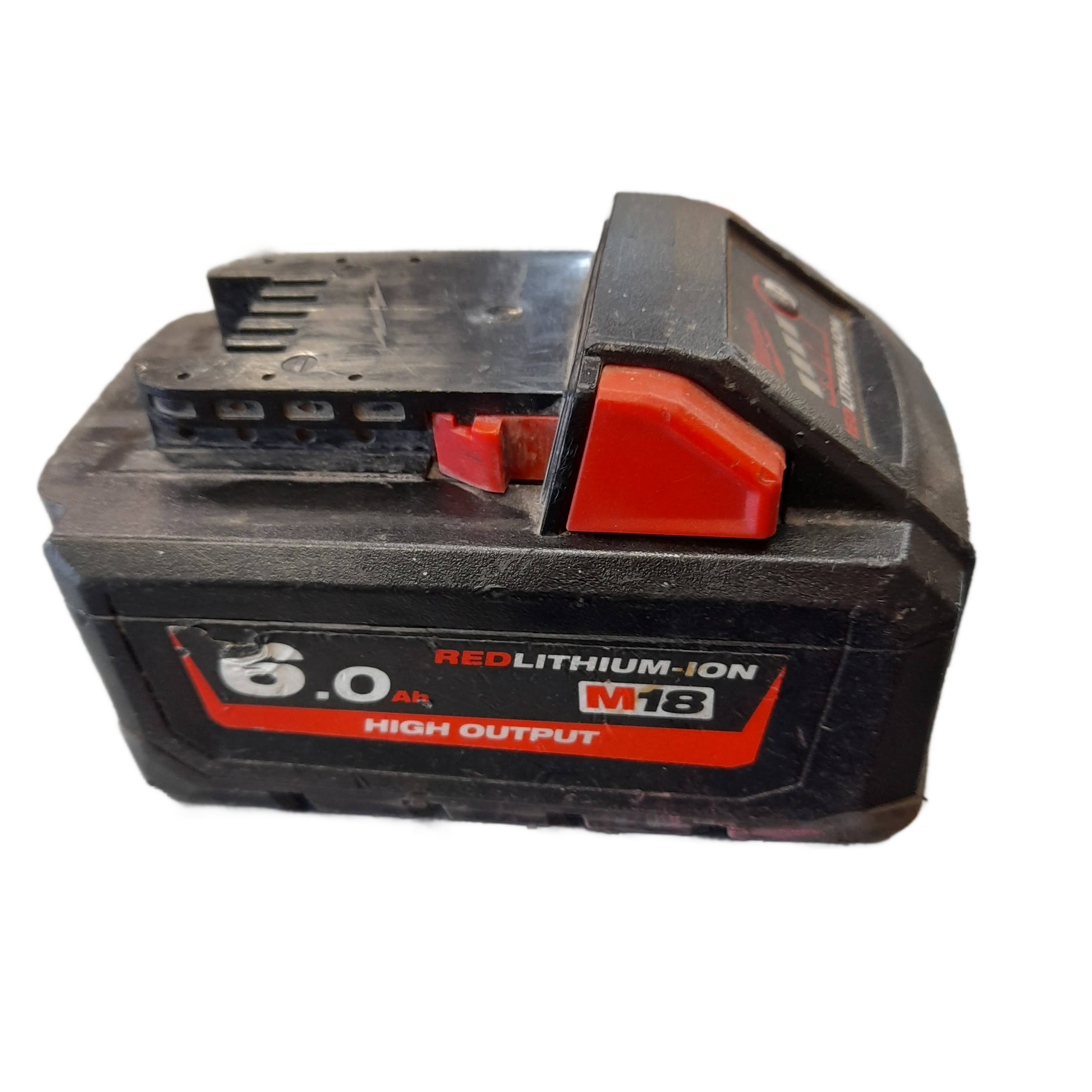 Milwaukee M18™ REDLITHIUM™ HIGH OUTPUT™ 6.0Ah Battery (M18HB6) Spray Paint On Bottom (GE 1400830)