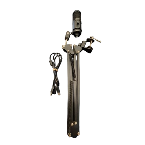 Big Ben BB8617 Black Streaming Microphone with Stand (1426145) (JN)