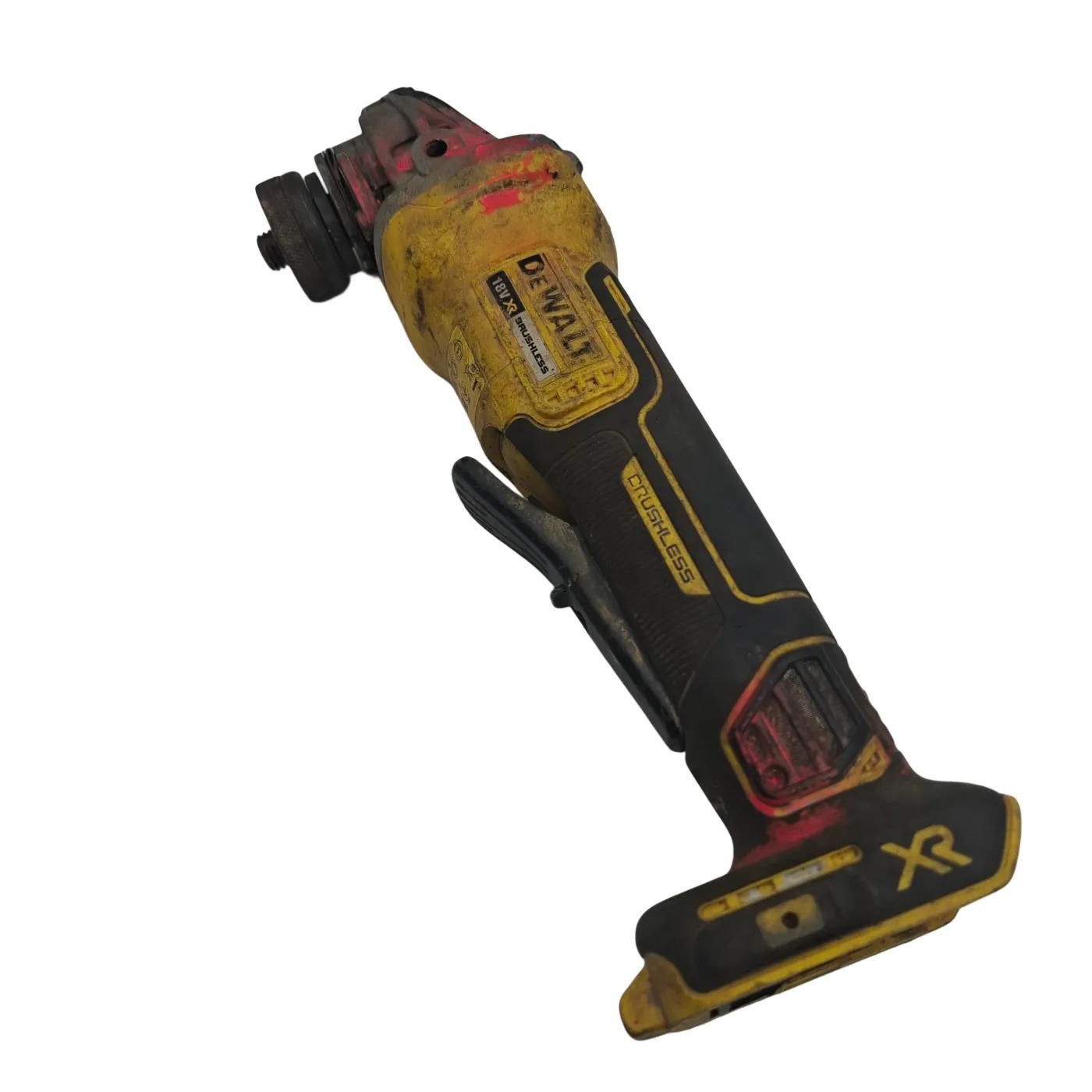 DEWALT 18V XR Brushless 125mm Paddle Switch Angle Grinder DCG406 (WR1412892)