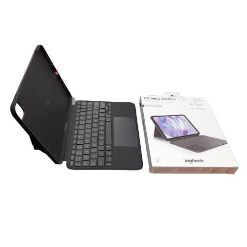 Logitech Combo Touch iPad Pro 11-inch (M4) Keyboard Case – Detachable Backlit Keyboard with Kickstand