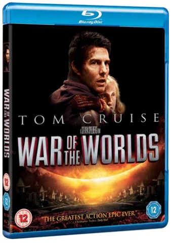 Tom Cruise War Of The Worlds Blu Ray – Good Condition
