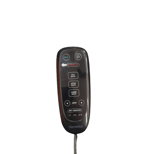 **LOCAL PICK UP ONLY** Homedics Shiatsu Massage Cushion, Grey/Black, Good Condition, With Attached Remote + Power Cord (NA 1355050)