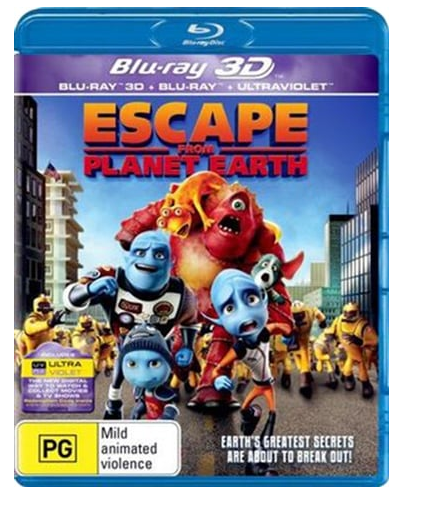 Escape From Planet Earth Blu Ray Only – Very Good Condition (CP-1101808)