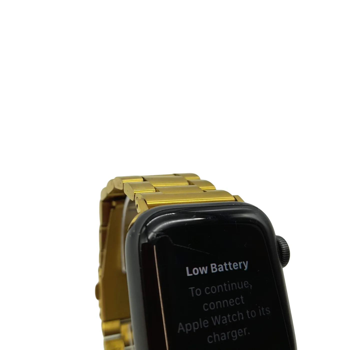 Apple Watch SE 1st Gen 40mm GPS + Cellular Gold Aluminum A2355 No Charger Small Scratch on screen (WL1412184)