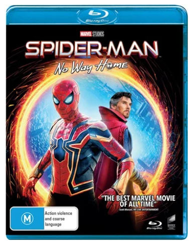 Spiderman No Way Home Blu RAy Very Good Condition