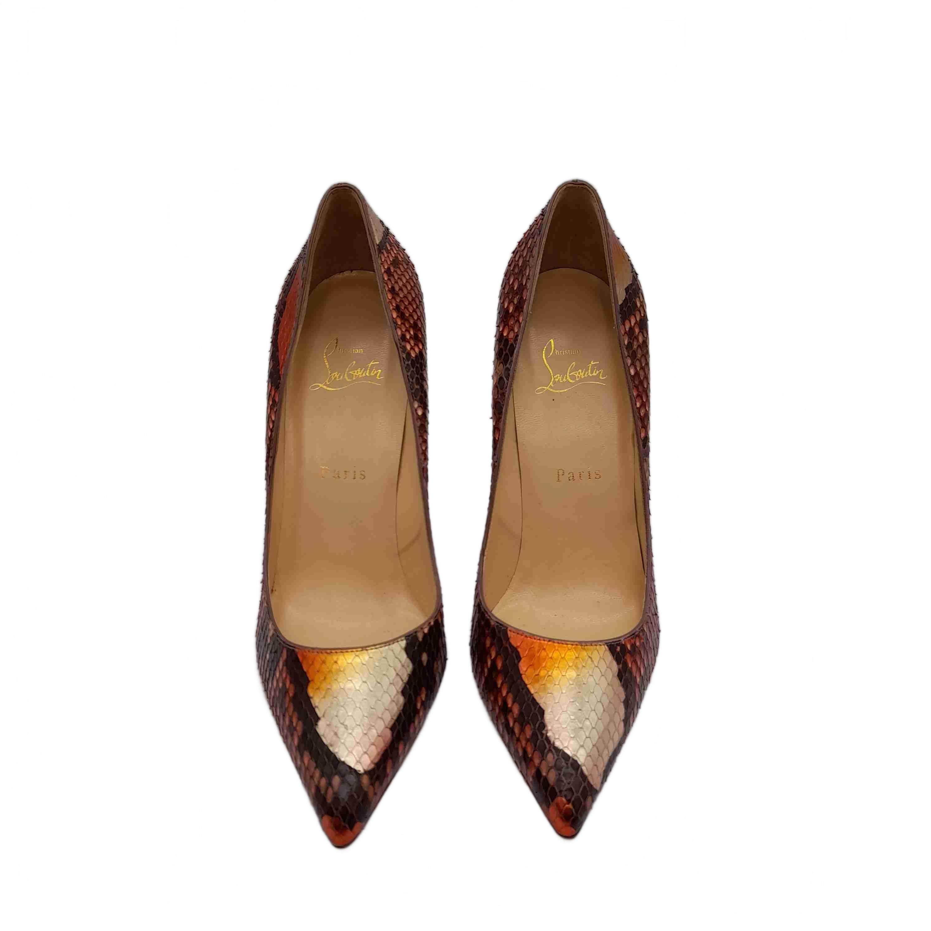 Christian Louboutin Shoes Red Pair Size 39 (1434785)