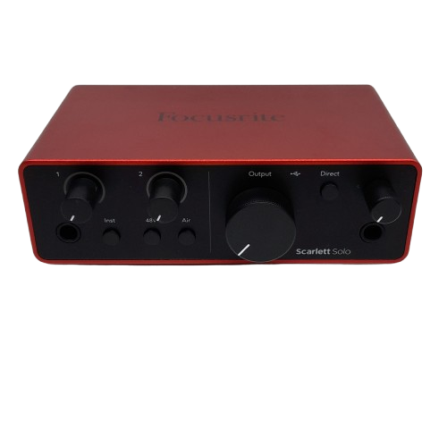 Focusrite Scarlett Solo 4th Gen USB Audio Interface in Box Like New (LN)
