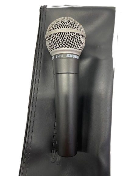 Shure SM58 Dynamic Vocal Microphone Model 58- SM58 Black (NG)