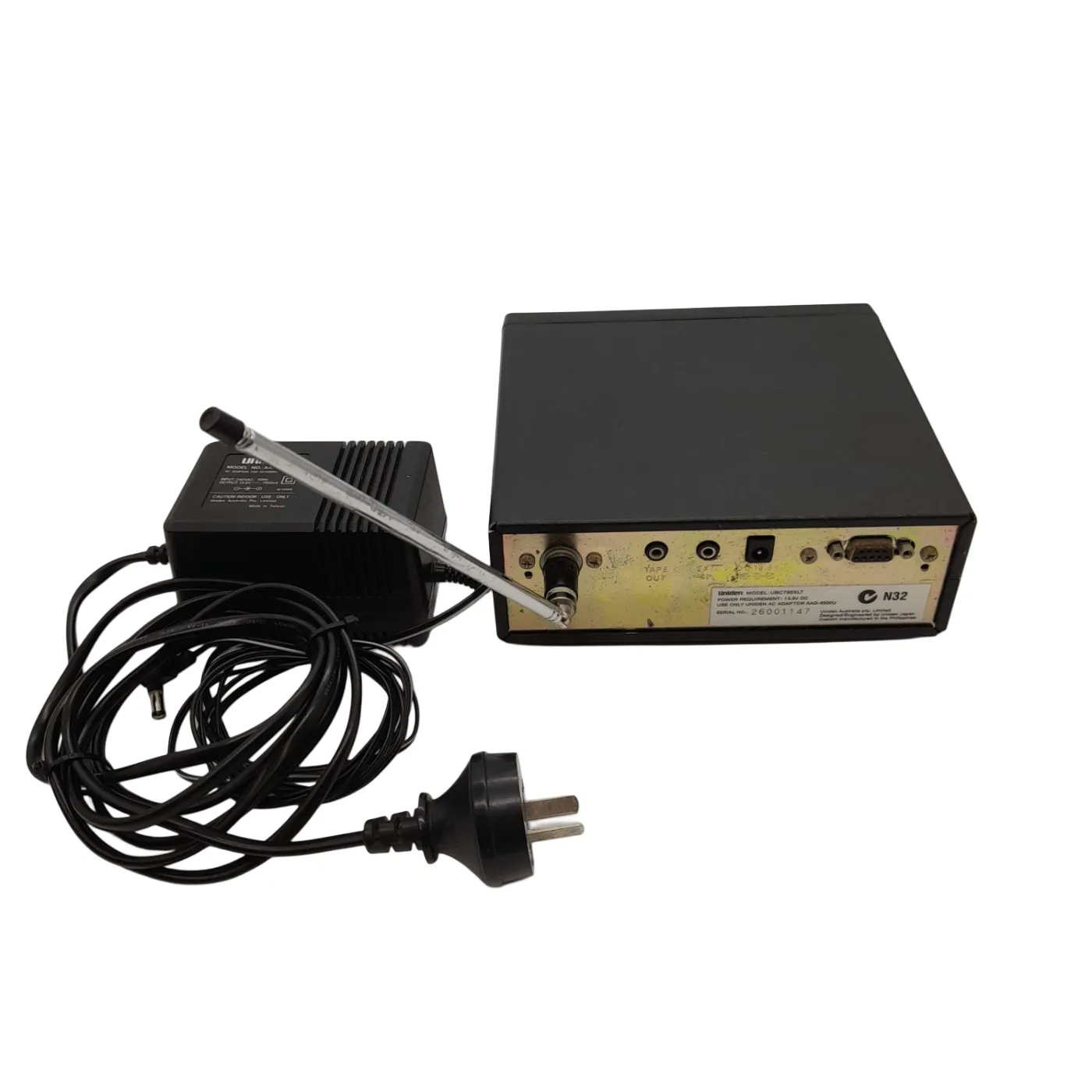 Uniden UBC780XLT Trunk Tracker III Radio Scanner (WL 1394292)