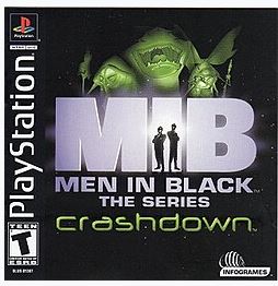 Men In Black The Series Crashdown Playstation 1 Good Condition With Manual (GE)