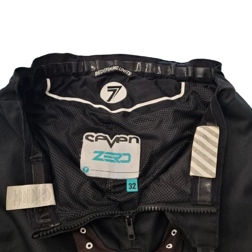 Seven Zero Motorbike Pants Black Brown Size 32 (1423604) (JN)