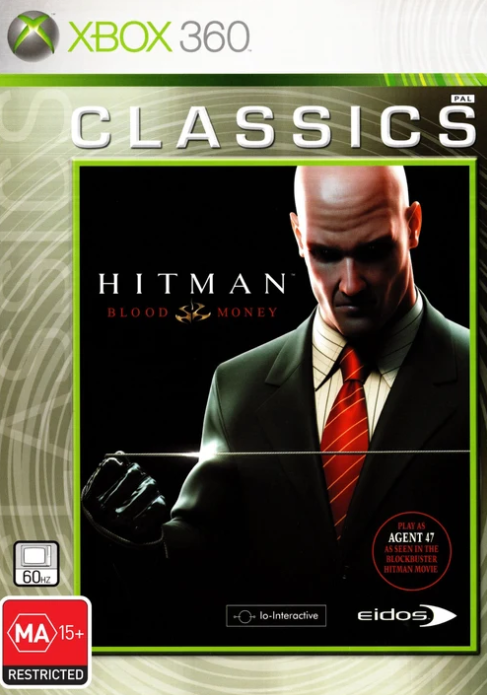 Hitman Blood Money Xbox 360 Fair Condition No Manual (LN)