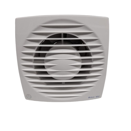 Baluberg BLABBRAVO100 100mm Wall/Ceiling Fan in Box (LN)