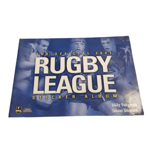 NRL Cards 2001 – The Official Rugby League Album (MR)