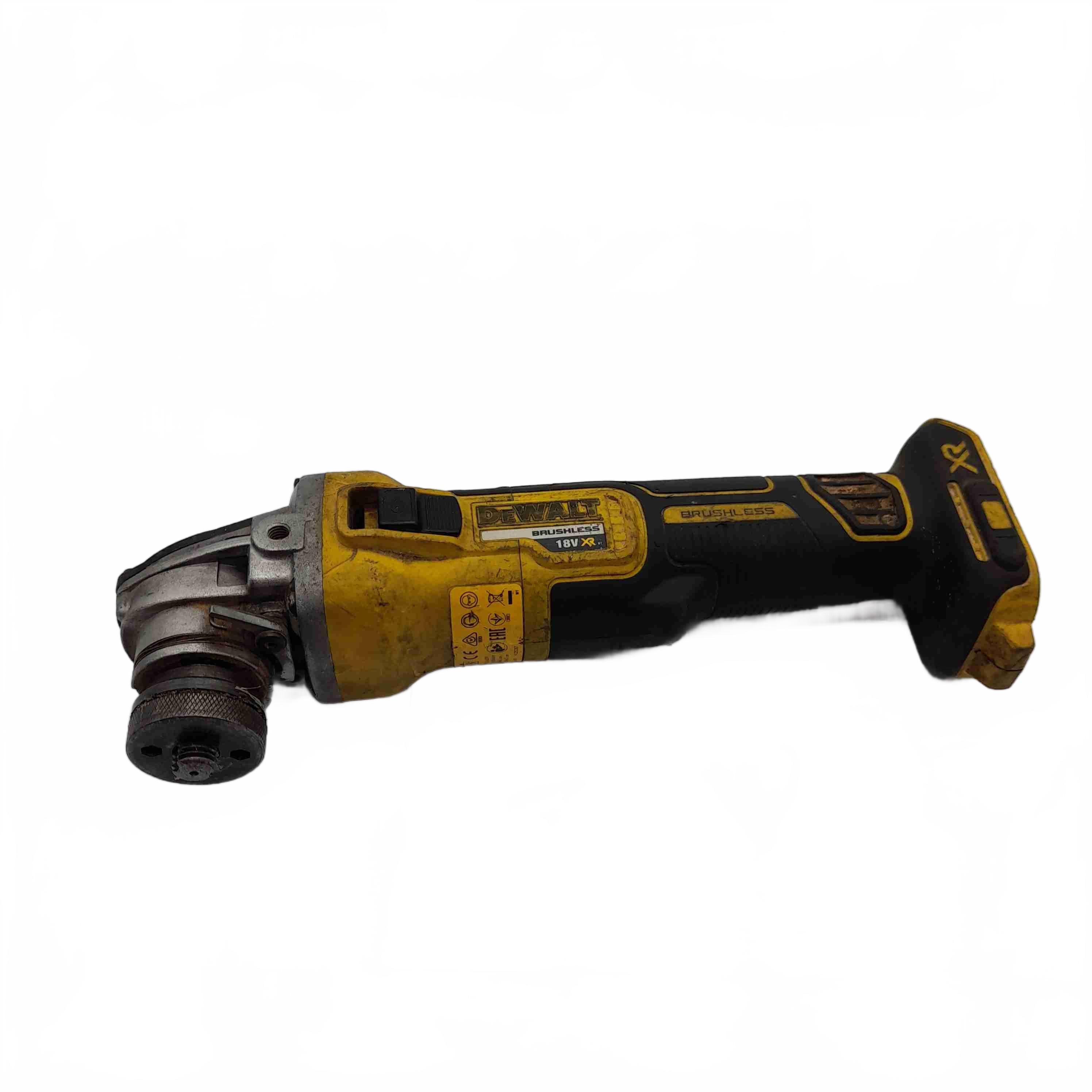 DeWalt Angle Grinder D-65509 Yellow Black Skin Only Good Working Condition (WL1436592)