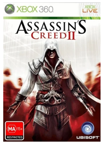 Assassins Creed 2 Game – Good Condition With Manual
