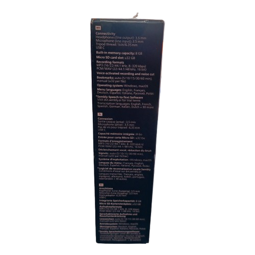Philips Voice Tracer Audio Recorder ( LE )