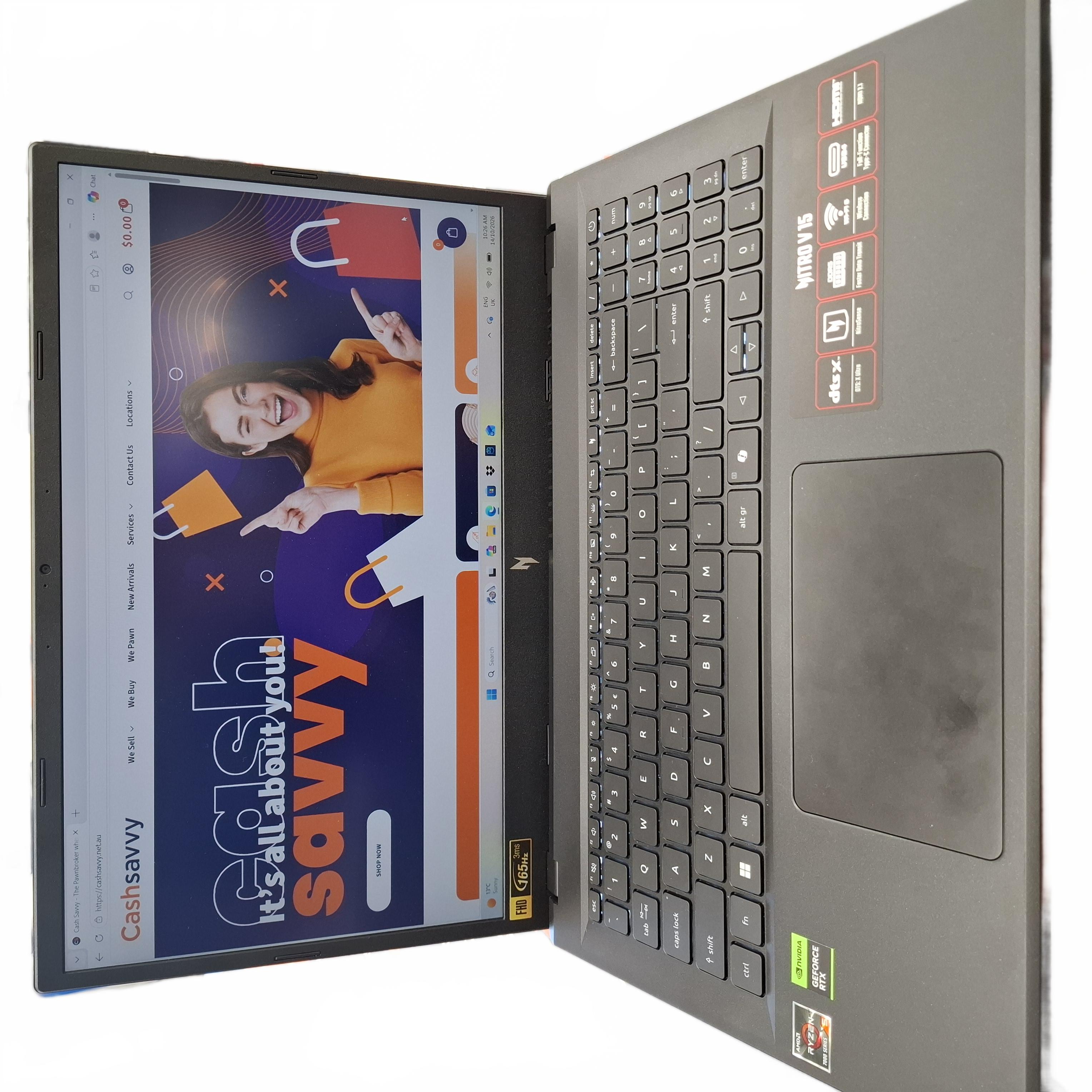 Acer Nitro Laptop Nitro ANV15-41 Black (JN)