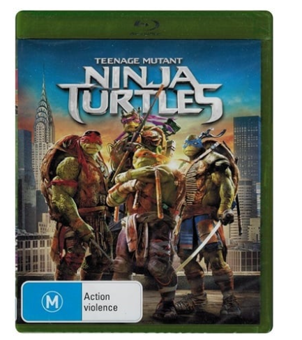 Teenage Mutant Ninja Turtles Blu Ray – Very Good Condition