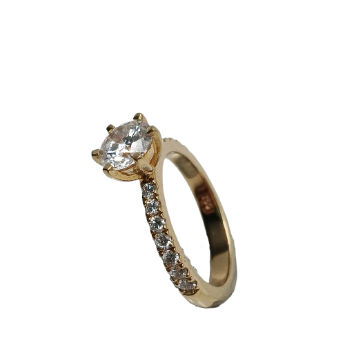 Ladies 18ct/14ct Yellow Gold Diamond Ring Wedding Set With 1.16ct Lab Grown Diamond 18ct Engagement Ring TDW 1.53ct + 14ct Yellow Gold Band TDW 0.49ct With Valuation Report Size N1/2 (NA 1363373)