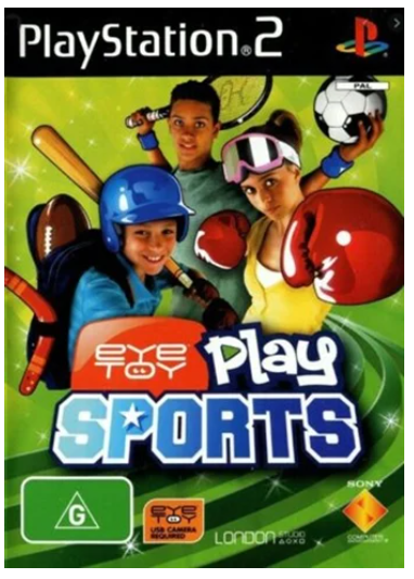 Eye Toy Play Sports Playstation 2 Good Condition No Manual