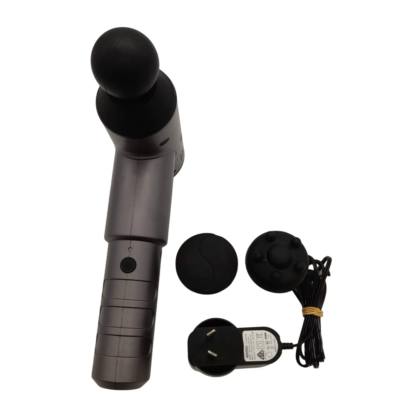 Celsius Massage Gun Percussion Gun Grey/Black + Charger + Attachments (WR 1353290)