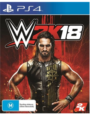 WWE 2K18 Playstation 4 Game – Very Good With Manual