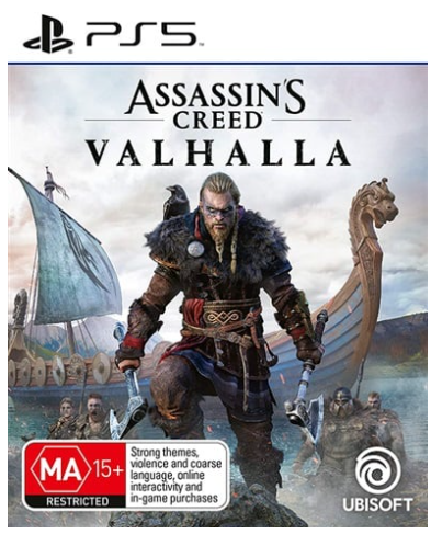 Assassins Creed Valhalla PS5 Game Good With Manual