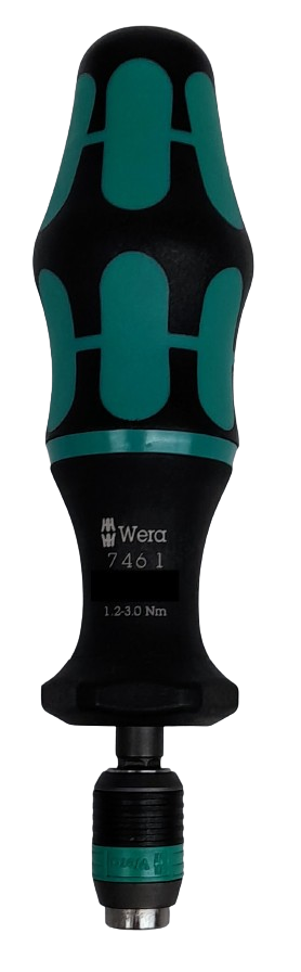 Wera 7461 Pre-set Hex Torque Screwdriver Handle Like New