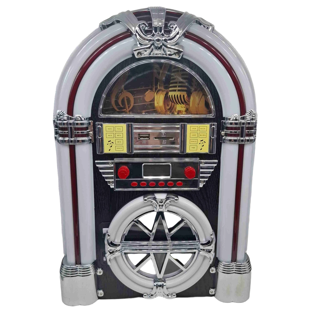 Signify Mini Retro Jukebox Bluetooth/Radio + Power Cord (WR 1430509)