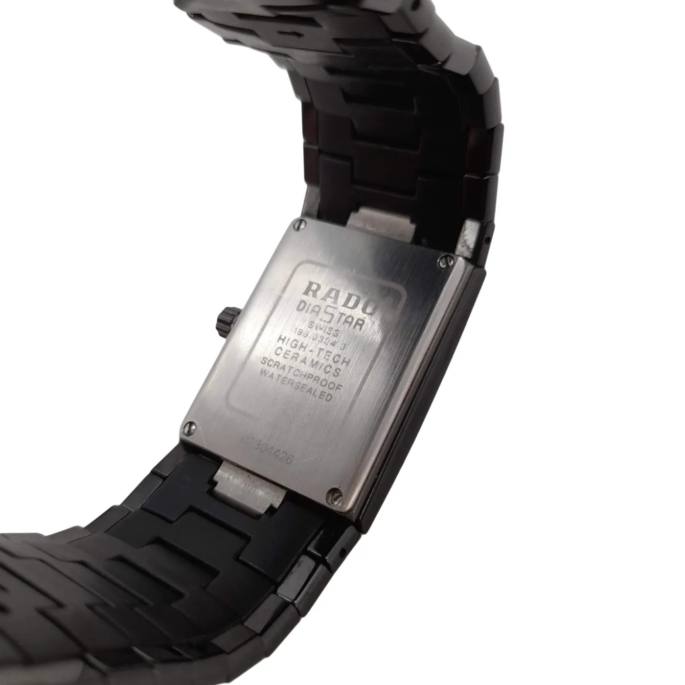 Unisex Black Rado Watch 83.7gms DiaStar Black Band (WL 1404003)