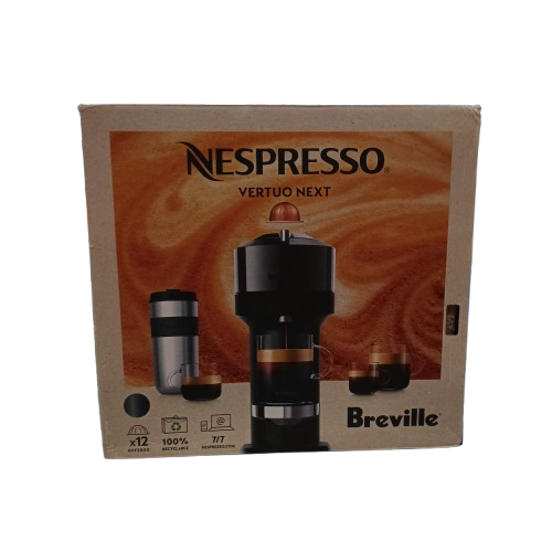 Nespresso Vertuo Next Coffee Machine – Like New Condition with Box, Manual, Water Tank and Drip Tray (CP)