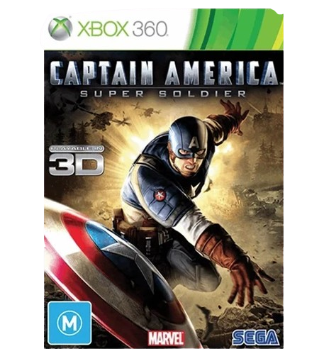 Xbox360 Captain America: Super Soldier **Game Only No Original Case** (CP)