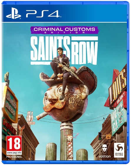 Saints Row Criminal Customs Edition Playstation 4 Game – Good, No Manual (GE)