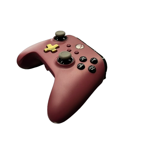 Xbox Wireless Controller Red Gold Button (MK)