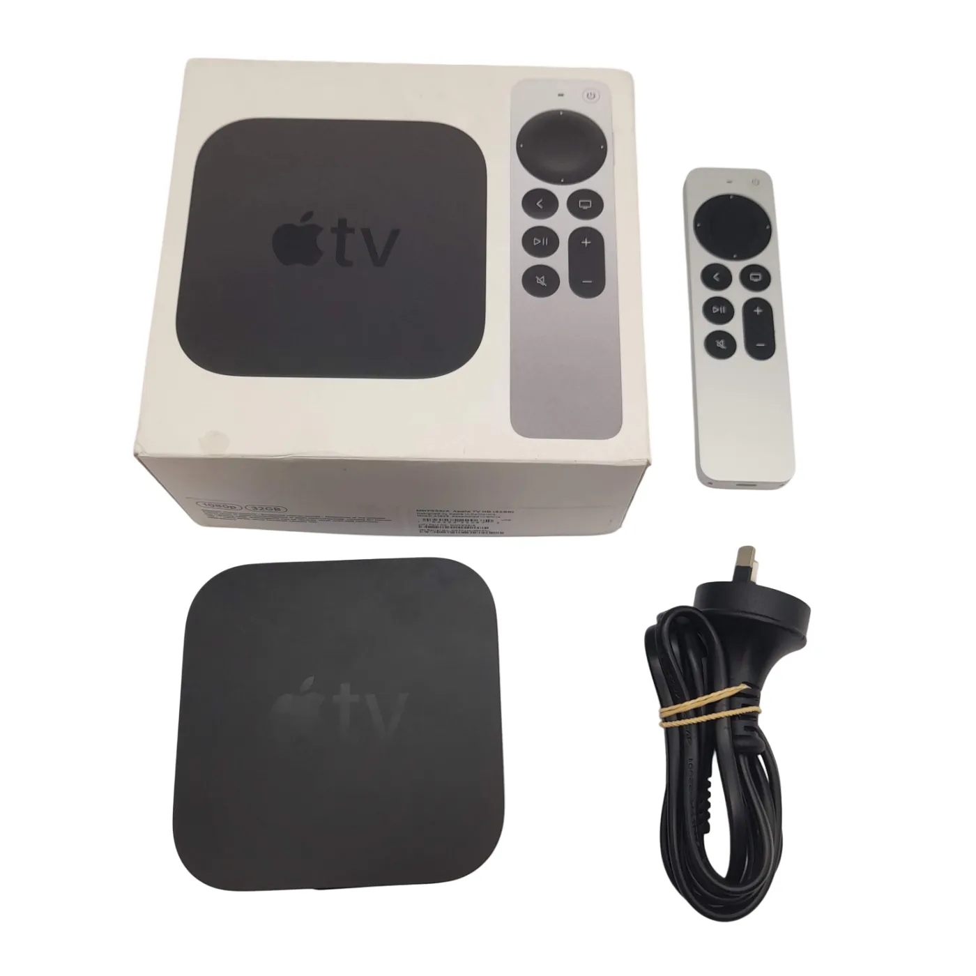 Apple TV HD 32GB with Siri, Remote and Power Cord