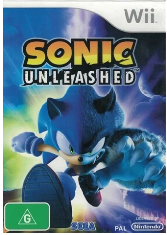 Sonic Unleashed Nintendo Wii Game – Good Condition With Manual