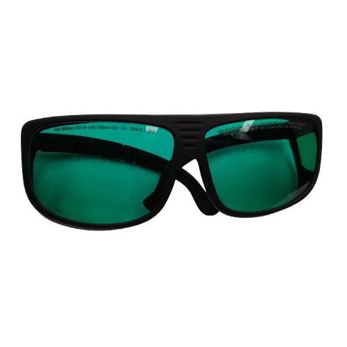 Global Laser 1990-01-000 Safety Glasses Black (MR)