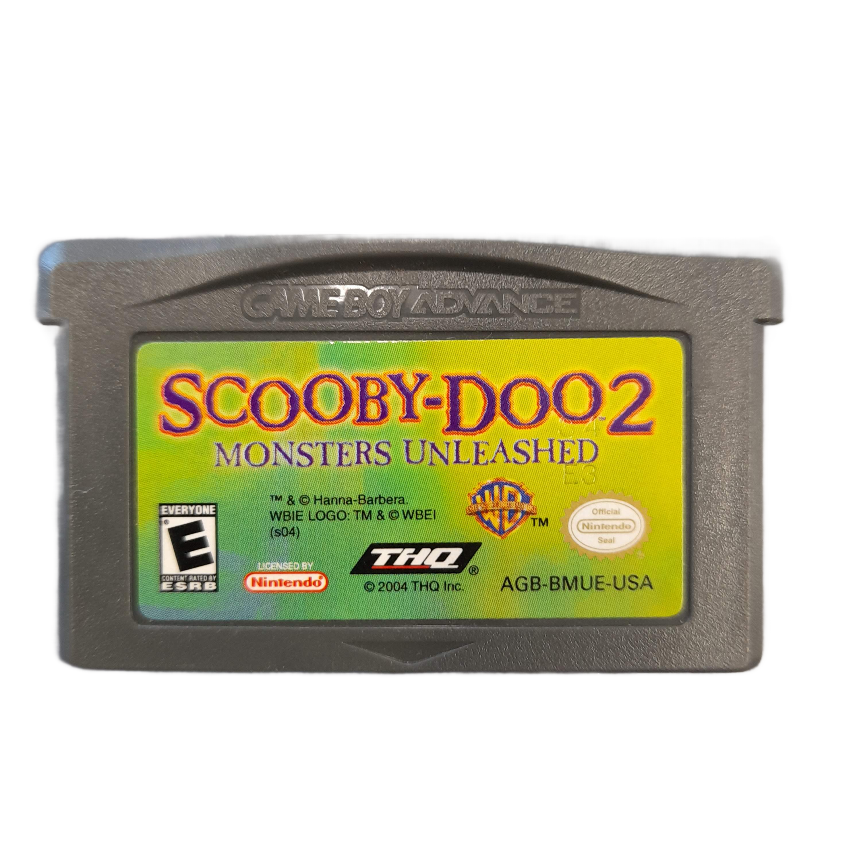 Nintendo Game Boy Advance Scooby-Doo 2 Monsters Unleashed, Cartridge Only, UNTESTED (GE 1417558)