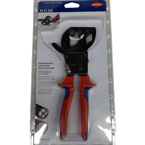 Knipex Cable Cutters 95 31 250 Red/Blue (LN)