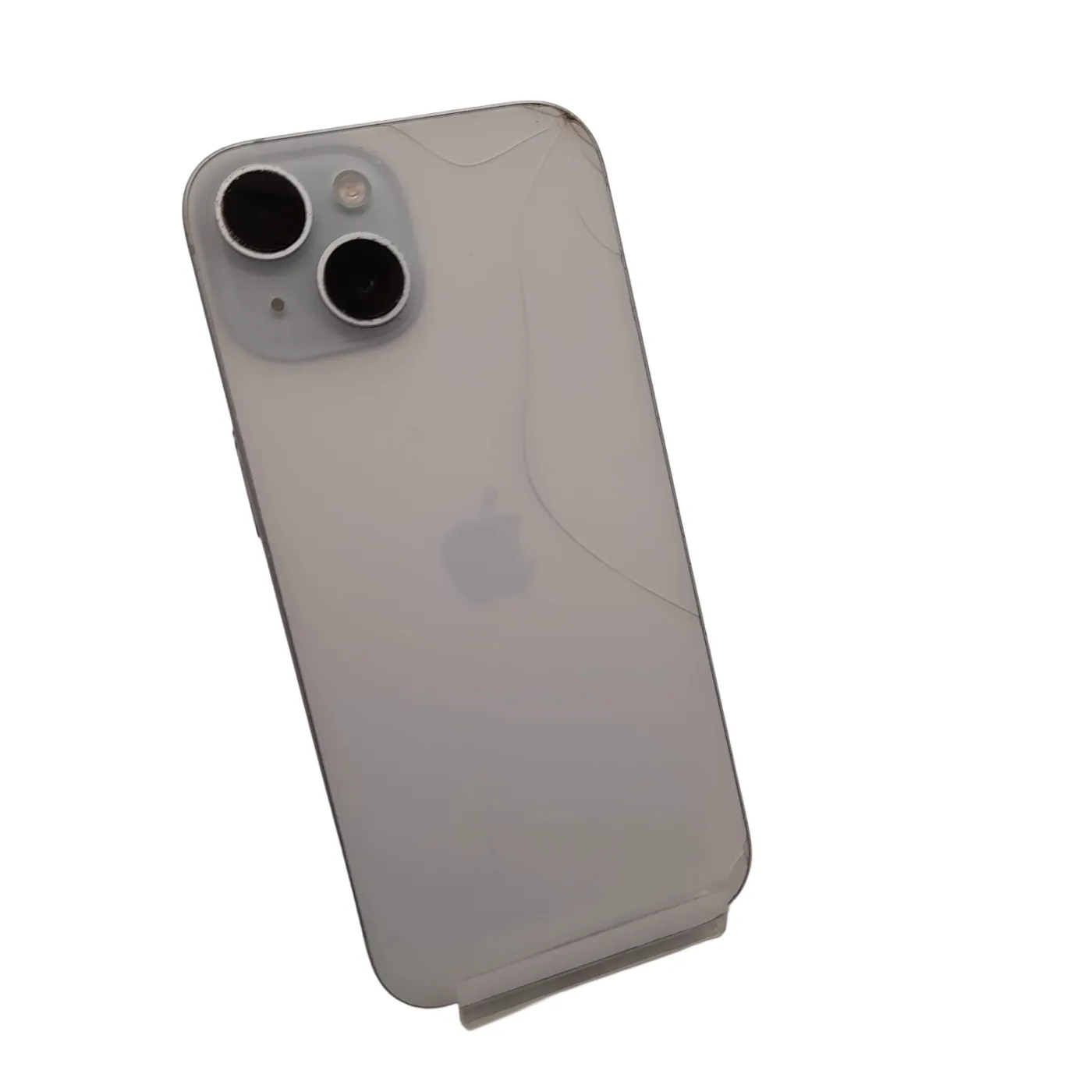 Apple iPhone 15 256GB White A3090 *Crack on Back (WL 1430115)