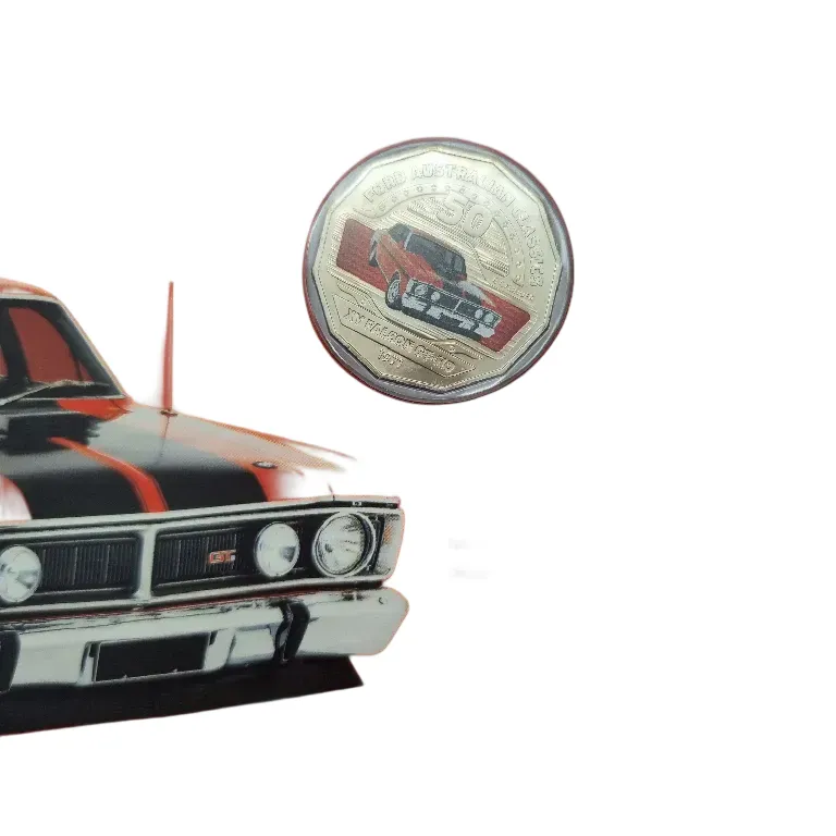 2017 50c Ford Falcon XY GT-HO Phase III Coin Uncirculated Royal Australian Mint