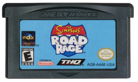 The Simpsons: Road Rage Gameboy Advance Cartridge Only In Case (CP)