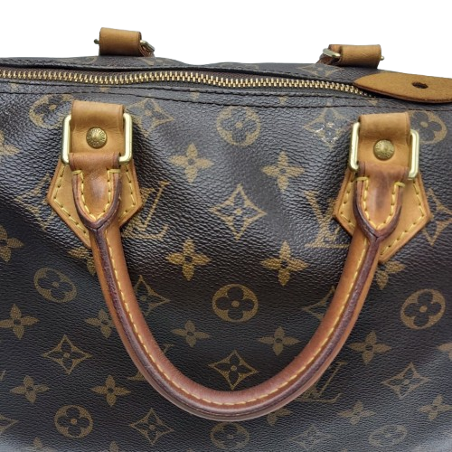 Louis Vuitton Speedy 30 Bag – Monogram Canvas – Verified with Entrupy Certificate