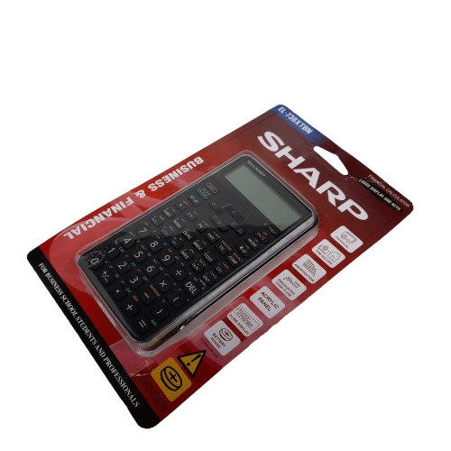 Sharp EL738XTBN Financial Calculator Like New