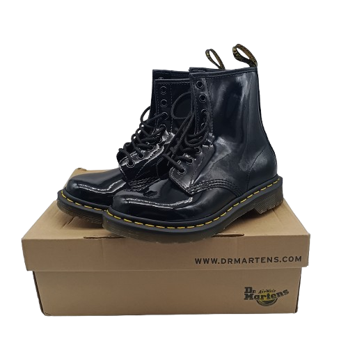 Doc Martens Shoes 37 EU Black, With Box, Very Good Used Condition (CP)