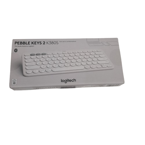 Logitech Pebble Keys 2 K380S Wireless Keyboard White (LN)